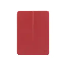 Mobilis Origine - Étui à rabat pour tablette - rouge - 11" - pour Apple 11-inch iPad Pro (1ère génération) (048011)_1